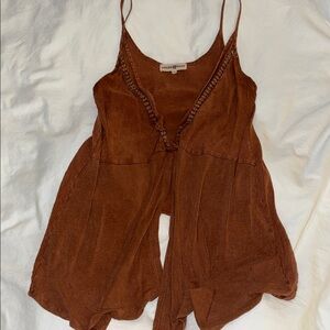 Free People Rust Tanktop